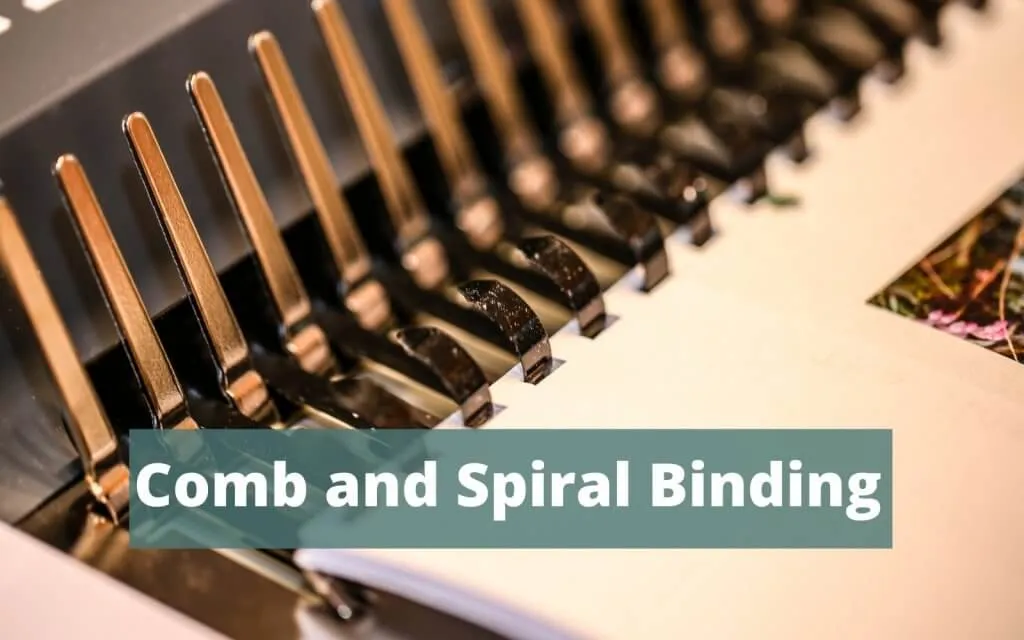 comb and spiral binding
