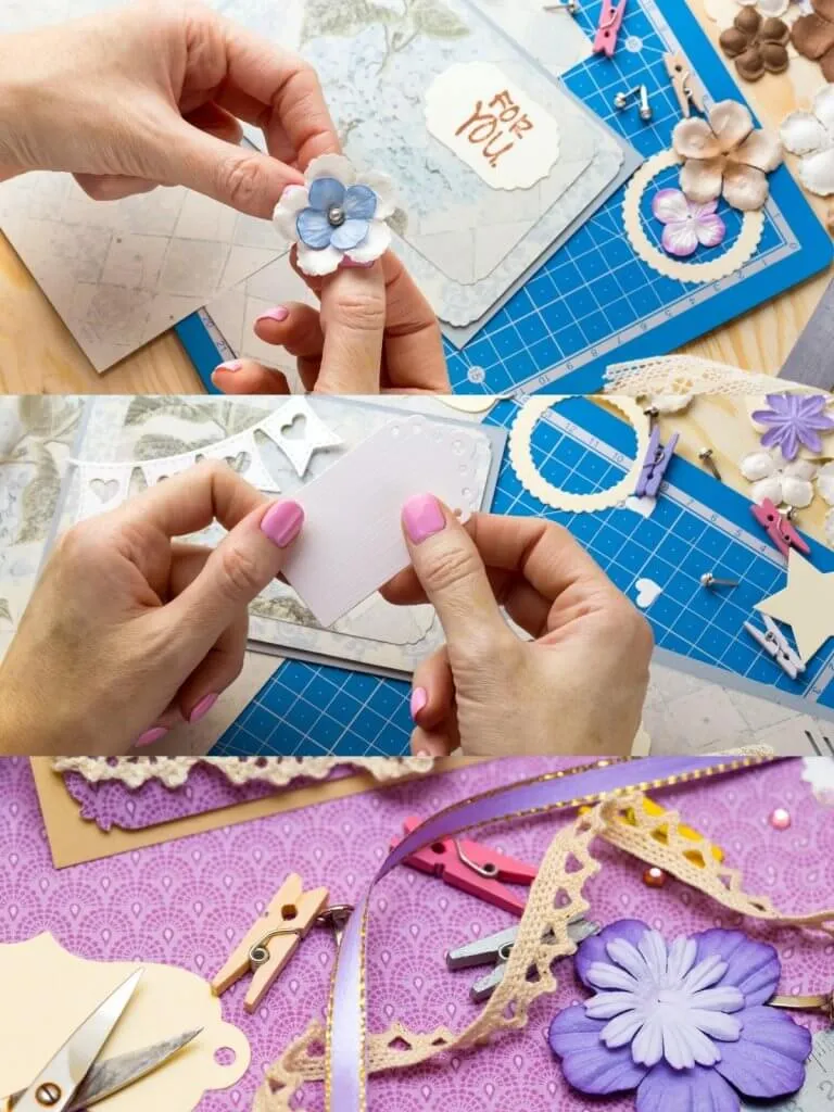 scrapbook page embellishment