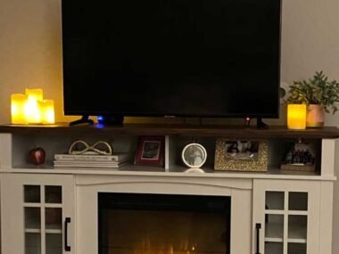10 Cool Decor Ideas for Your Fireplace TV Stand