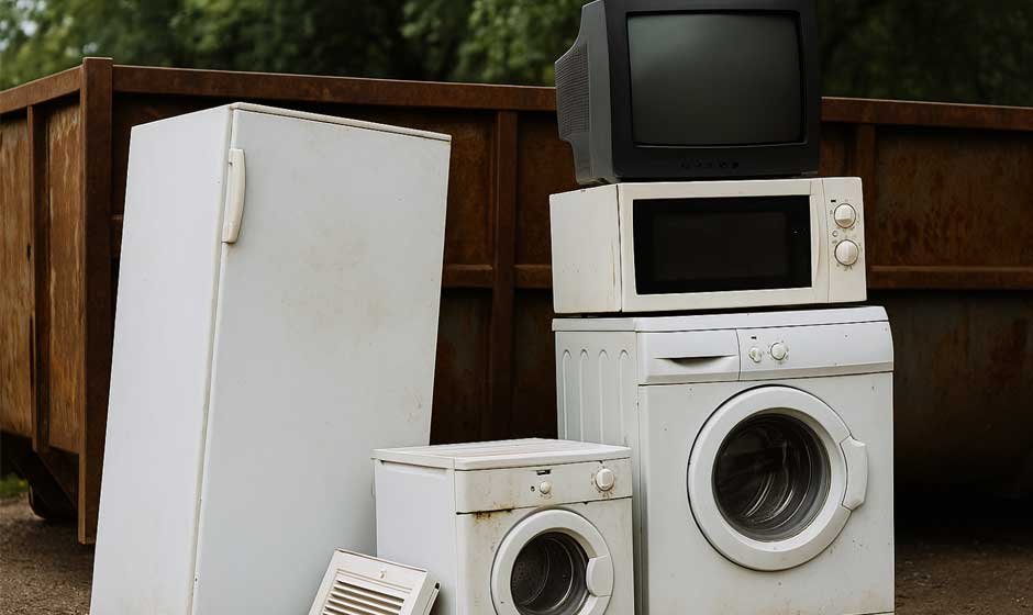 How to Properly Dispose of Old Household Appliances