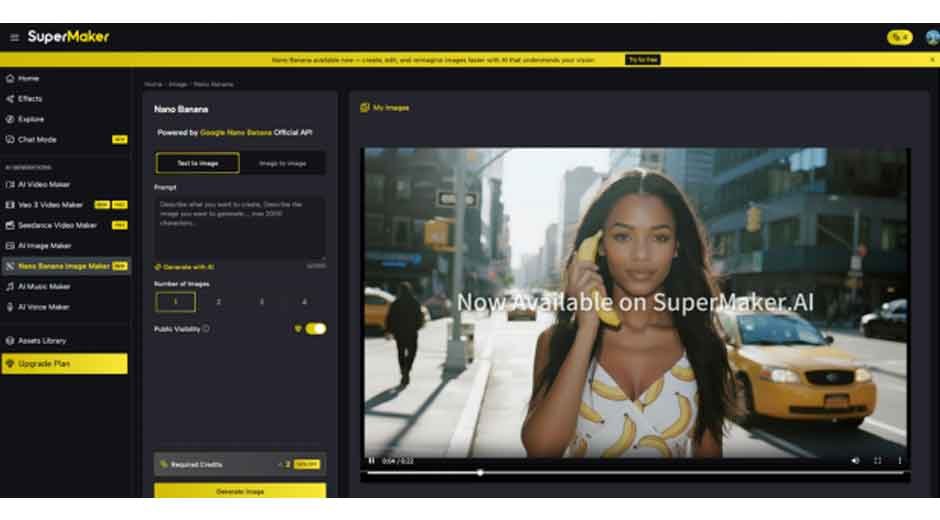 Experience Nano Banana on SuperMaker AI: Making Image Creation Incredibly Simple