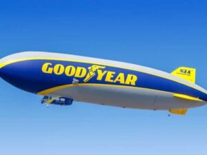How Can Giant Advertising Blimps Capture Attention Before the Sports Event