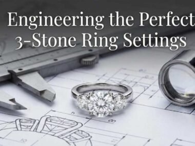 Engineering the Perfect 3 Stone Ring Settings
